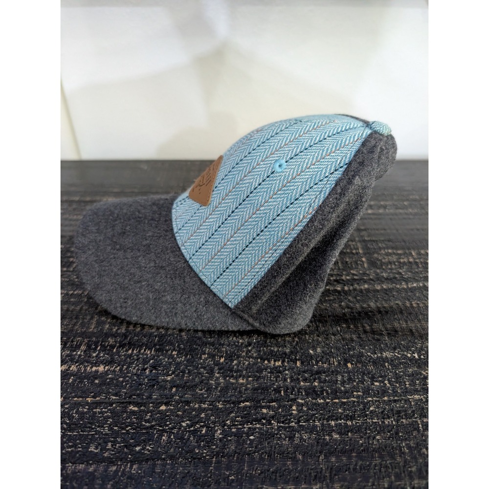 Pistil Oregon herringbone blue weave blanket Trucker‎ Hat strap Back Adjustable - Picture 2 of 5